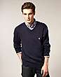 Polo Ralph Lauren Pima Cotton V Neck Jumper - 3