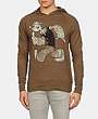 POPEYE OLIVE SINCE 1929 - Sweatshirt med huva