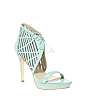 Pour La Victoire Bess Lace Front Cut Out Heeled Sandal