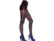Pretty Polly - Animal Print Tights Opaque Charcoal