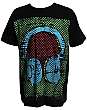 Printed T-shirt Headphone