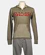 RA-RE - Sweatshirt med dragkedja