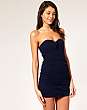Rare Cut Out Layered Mesh Bandeau Dress