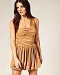 Rare Ruched One Shoulder Dress