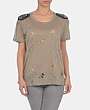REBEL CASHMERE - Kortärmad t-shirt