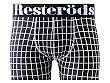 Resteröds - Gunnar Block Check Boxer Black