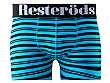 Resteröds - Gunnar Mix Mini Stripe Boxer Black