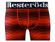 Resteröds - Gunnar Rising Stripe Boxer Red