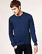 River Island Denim Wash Crew Neck Jumper