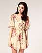 River Island Lace Trim Floral Kimono
