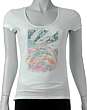 Roxy T-shirt, Tryck