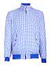 Royal Blue Gingham Harrington by Baracuta