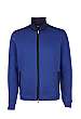 Royal Blue Rib Zip Up Sweat Jacket by Hugo Boss Black