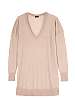 Sand U Neck Cashair Tunic by Joseph