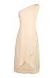 Shirred Cocktail Dress by Halston Heritage