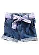 Shorts + skärp (2-delad set)
