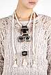 Slim Line Pendant Breastplate by Lucy Hutchings
