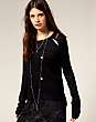 Something Else Zip Neck Sweater
