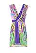 Stained Glass Garden Wrap Front Dress by Tibi