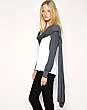 Staple Fine Knit Scarf Wrap Cardigan