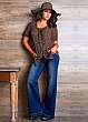 Stretchjeans «Lucy», kort