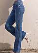 Stretchjeans «mage-ben-stuss», kort