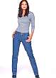 Stretchjeans «Sally», normallängd