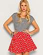 Stripe Polkadot Dress
