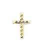 Stud cross Pin Earrings