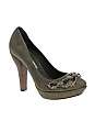 Studio TMLS Agata Tumbled Chain Detail Platform Court Shoes