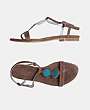 SUEDE - Flip-flop skor
