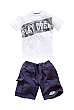 T-shirt + shorts, pojk
