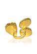 Topaz Triple Stone Signature Ring by Aamaya by Priyanka