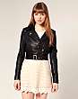 Urban Code Cropped Biker Jacket
