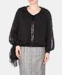 VERONICA TOSCANO - Sweatshirt med dragkedja