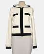 VOILE BLANCHE - Sweatshirt med huva
