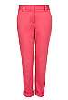Washed Cotton Narrow Trouser by DKNY