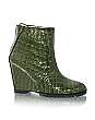Wedge Zipper Croco