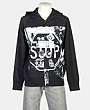 WET CEMENT - Sweatshirt med huva