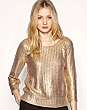 Whistles Babooshka Foil Sweater