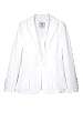 White Front Pocket Blazer by Halston Heritage