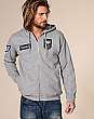 Wings Small Zip Hood