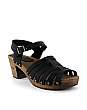 Wood Karmen Square Sandal