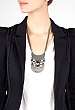 Zora Half Moon Crystal Necklace by Dannijo